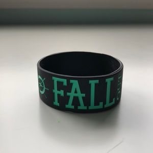 Fall Out Boy rubber bracelet